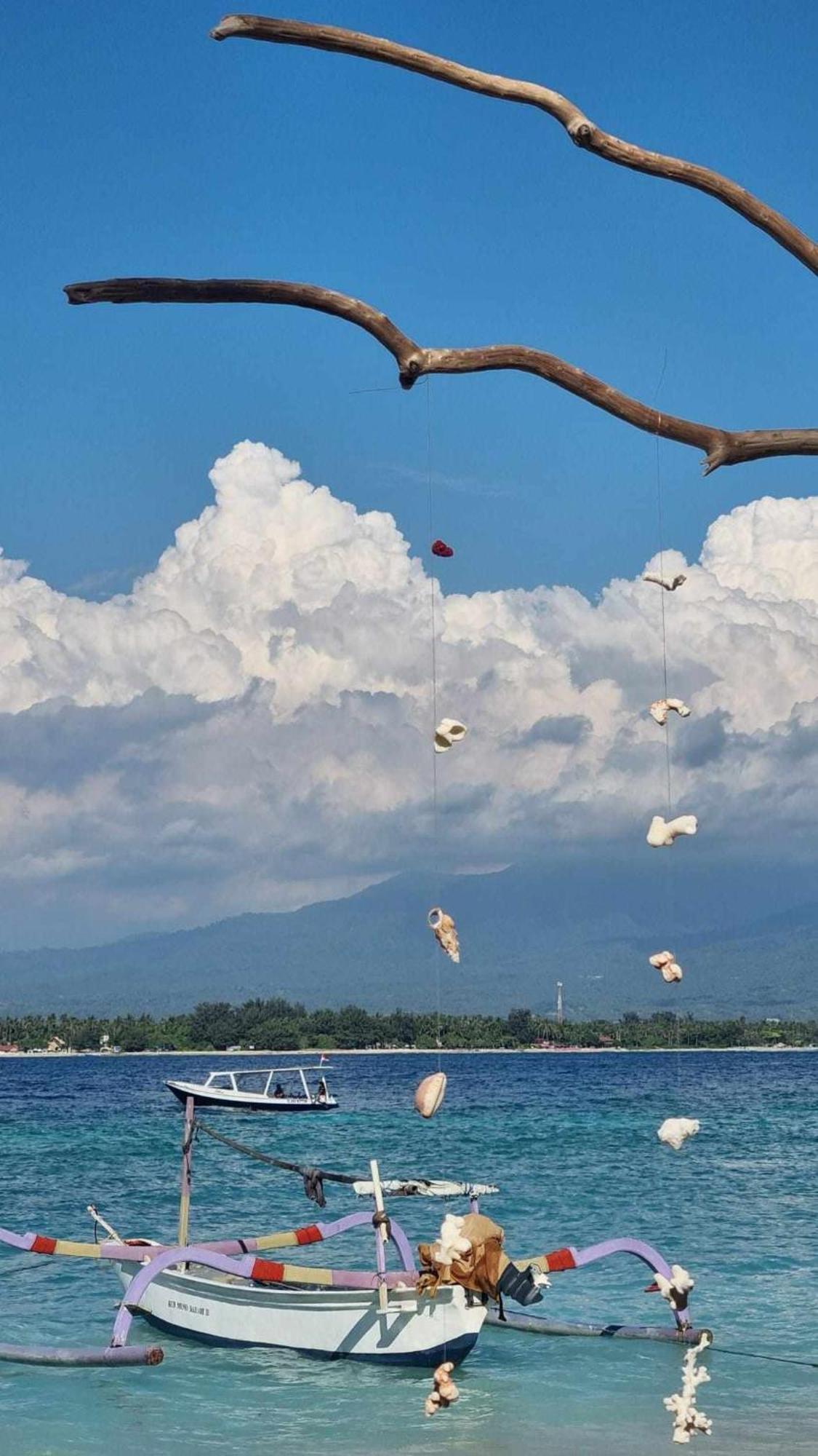 A Pousada Uncle Hippie'S Dream Ilhas Gili Exterior foto