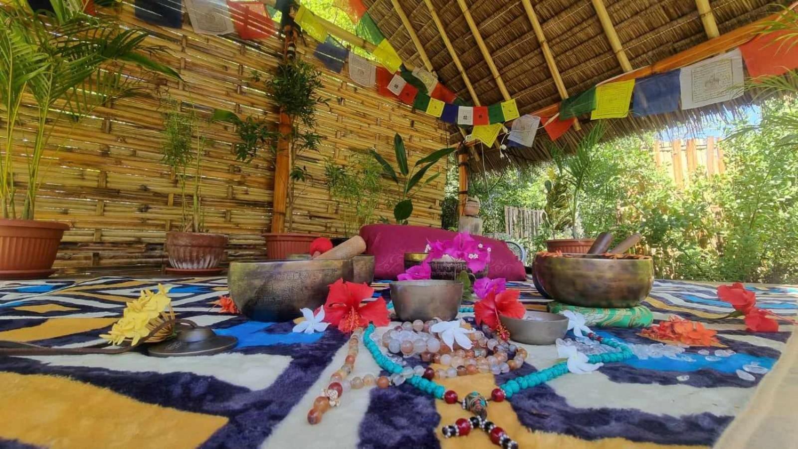 A Pousada Uncle Hippie'S Dream Ilhas Gili Exterior foto