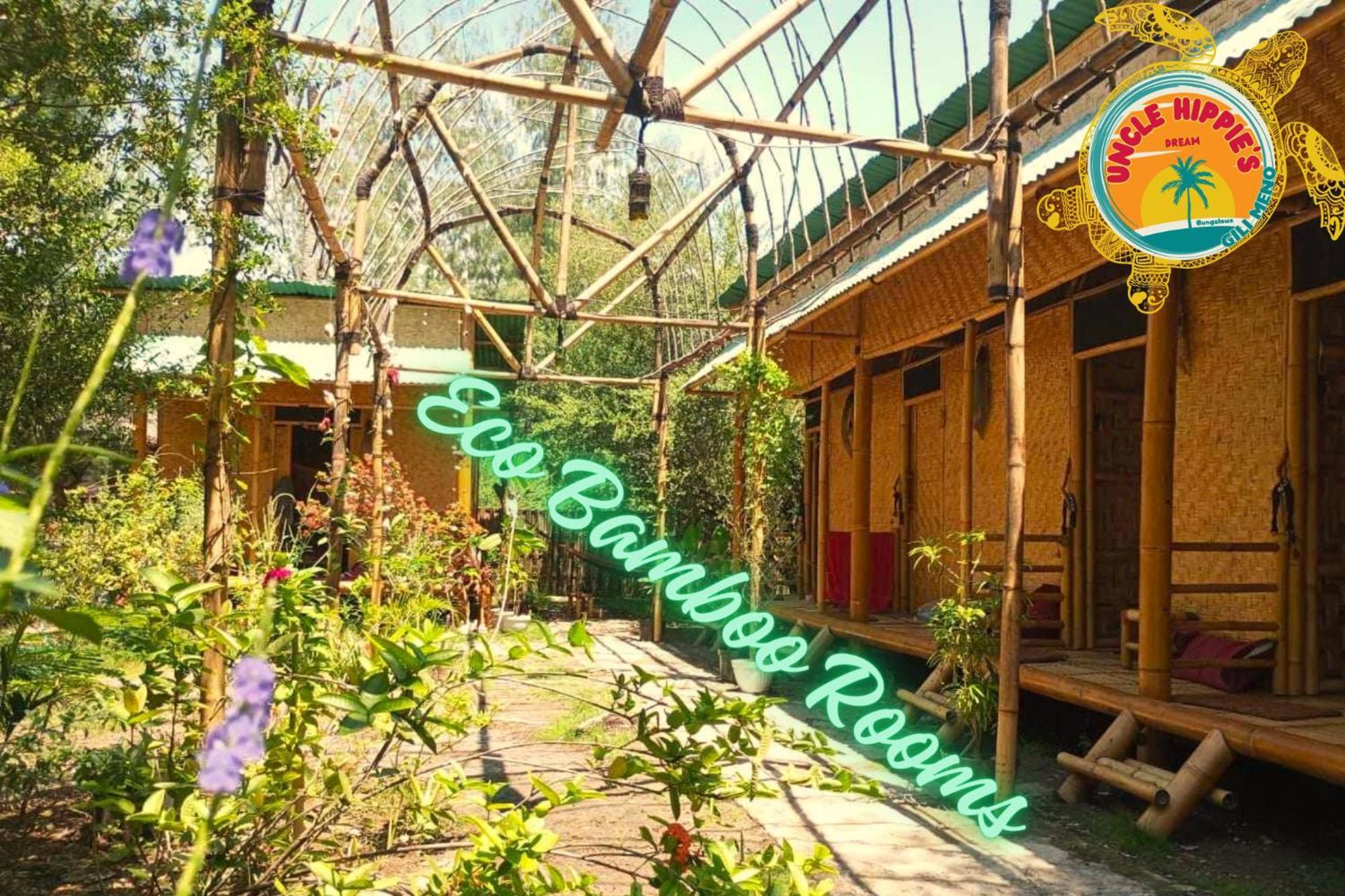 A Pousada Uncle Hippie'S Dream Ilhas Gili Exterior foto