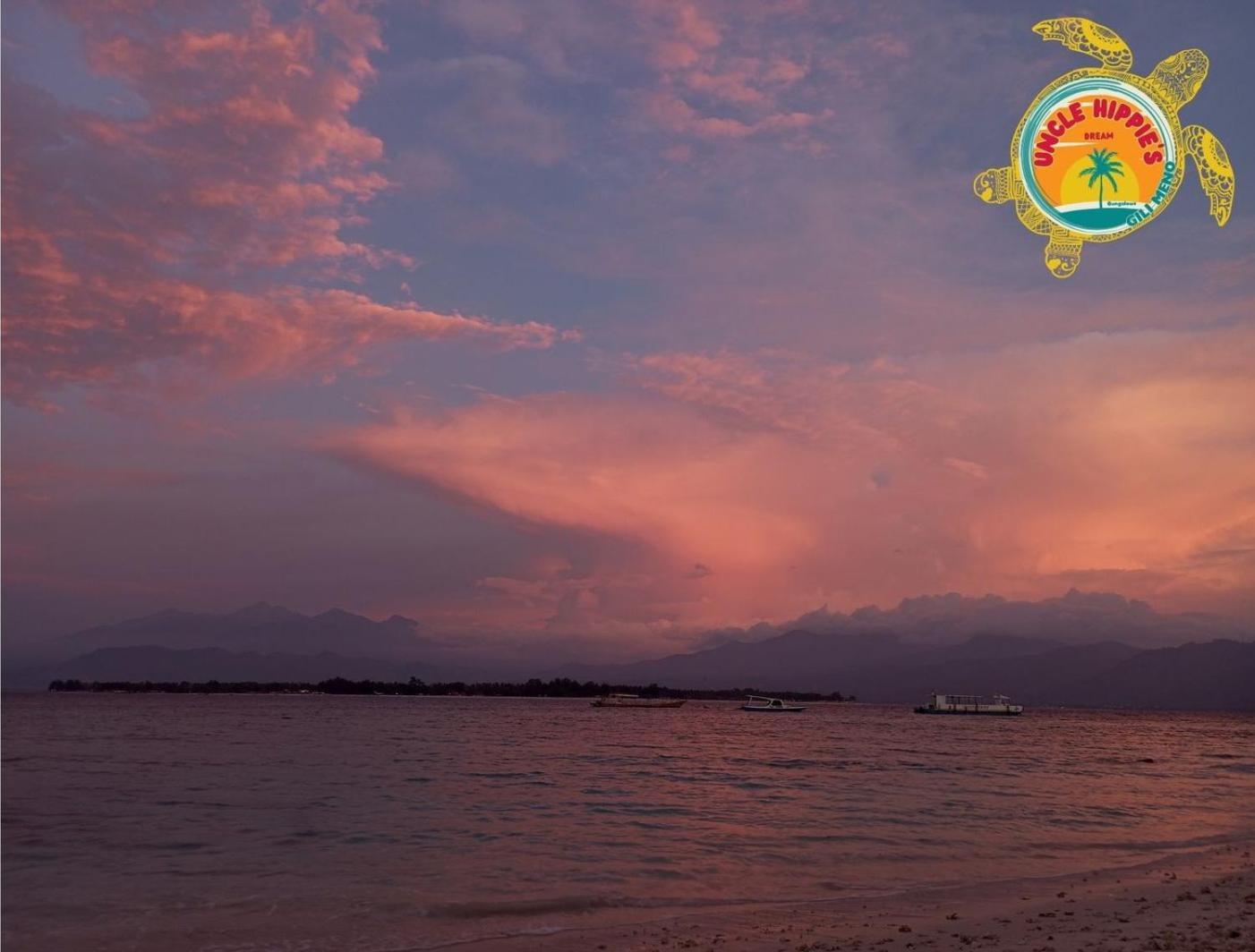 A Pousada Uncle Hippie'S Dream Ilhas Gili Exterior foto