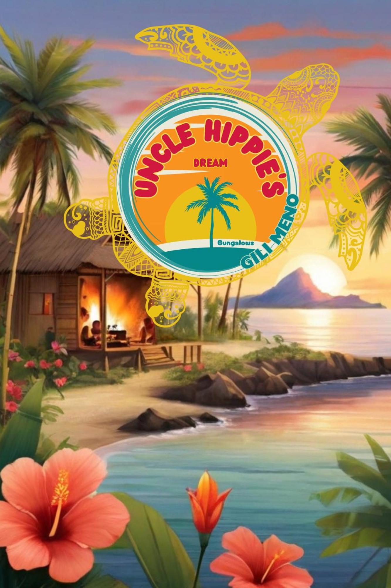 A Pousada Uncle Hippie'S Dream Ilhas Gili Exterior foto